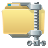 WinZIP Folder Icon 48x48 png